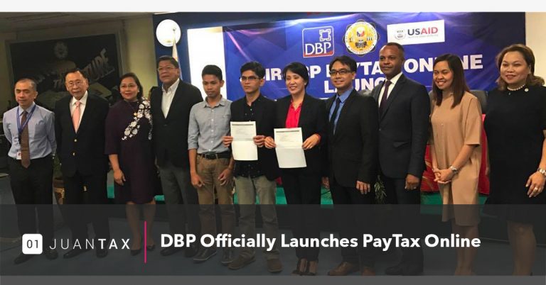DBP Officially Launches PayTax Online