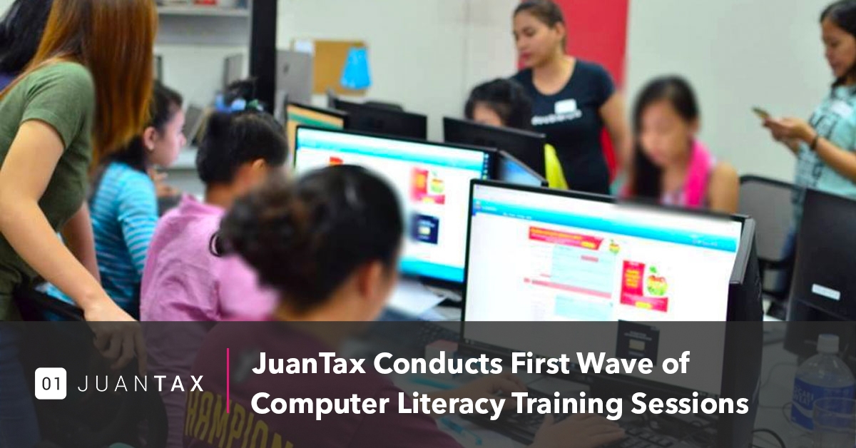 JuanTax Conducts First Wave of Computer Literacy Training Sessions 