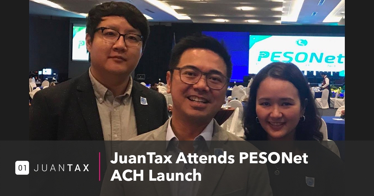 JuanTax Attends PESONet ACH Launch 