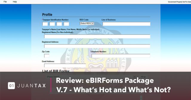 Review eBIRForms Package V.7 – What’s Hot and What’s Not Review eBIRForms Package V.7 – What’s Hot and What’s Not? - JuanTax