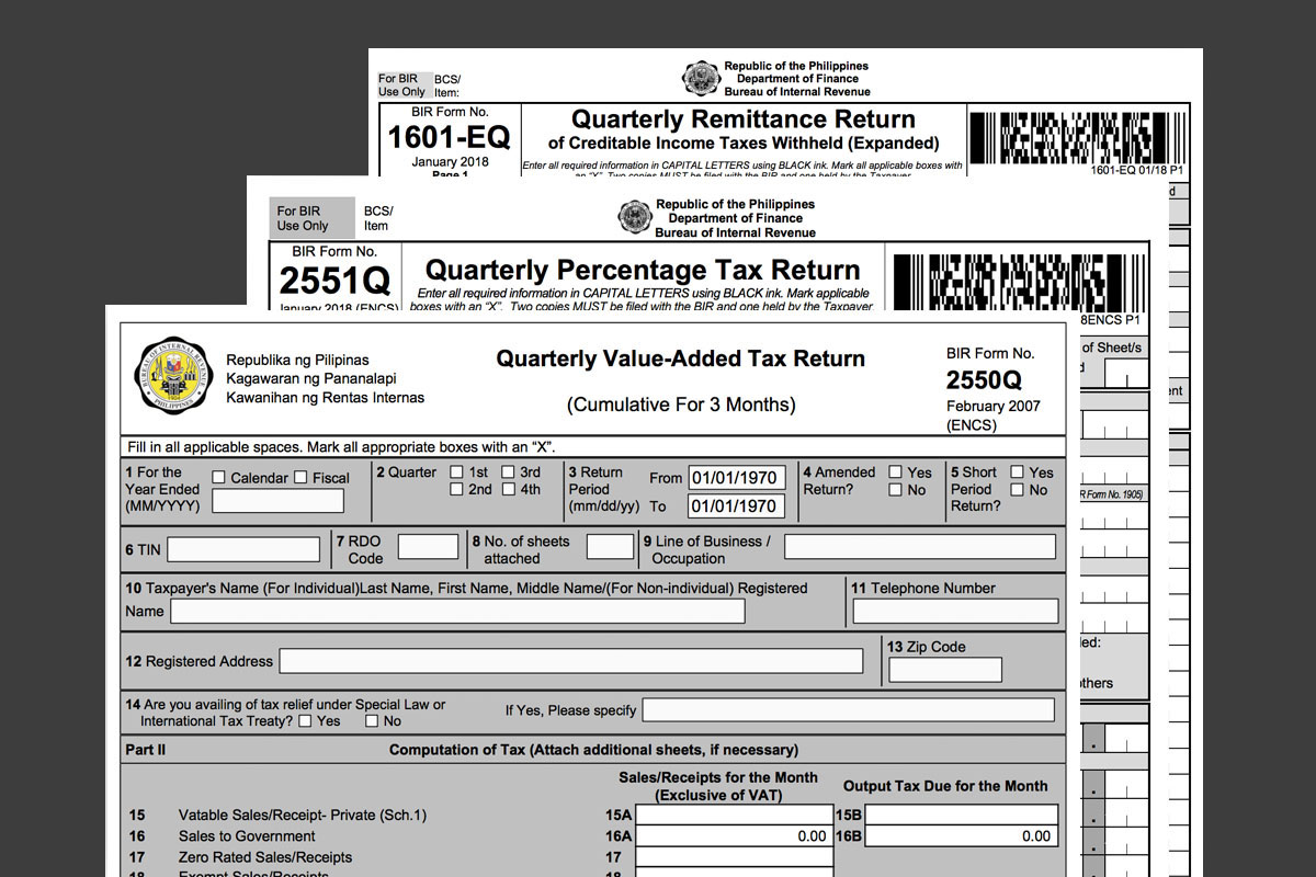 Filing For The 2nd Quarter 1601 Eq 2550q Or 2551q