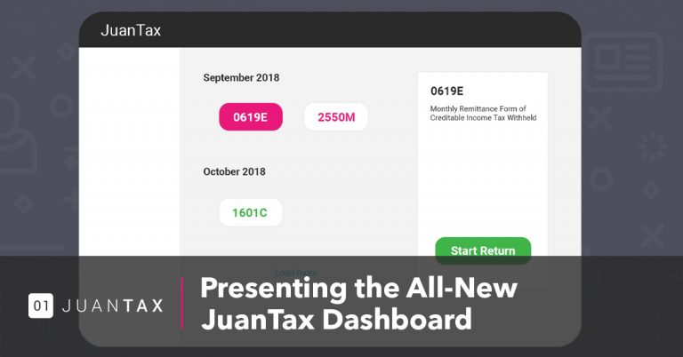 Presenting the All-New JuanTax Dashboard