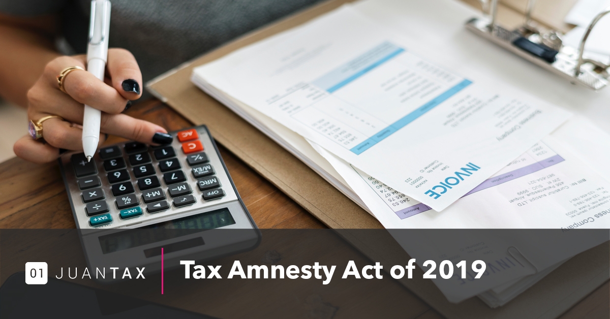 Tax Amnesty Act of 2019