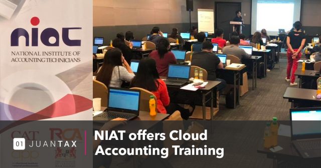 NIAT offers Cloud Accounting Training NIAT offers Cloud Accounting Training-JuanTax