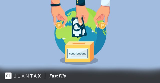 Here’s why paying your taxes now can contribute to the country’s fight vs COVID-19 JuanTax Fast File - contributions