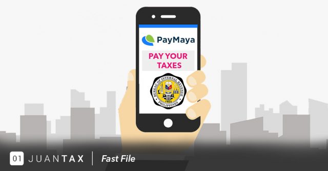 paymaya Paymaya Pay your taxes - JuanTax Fast File