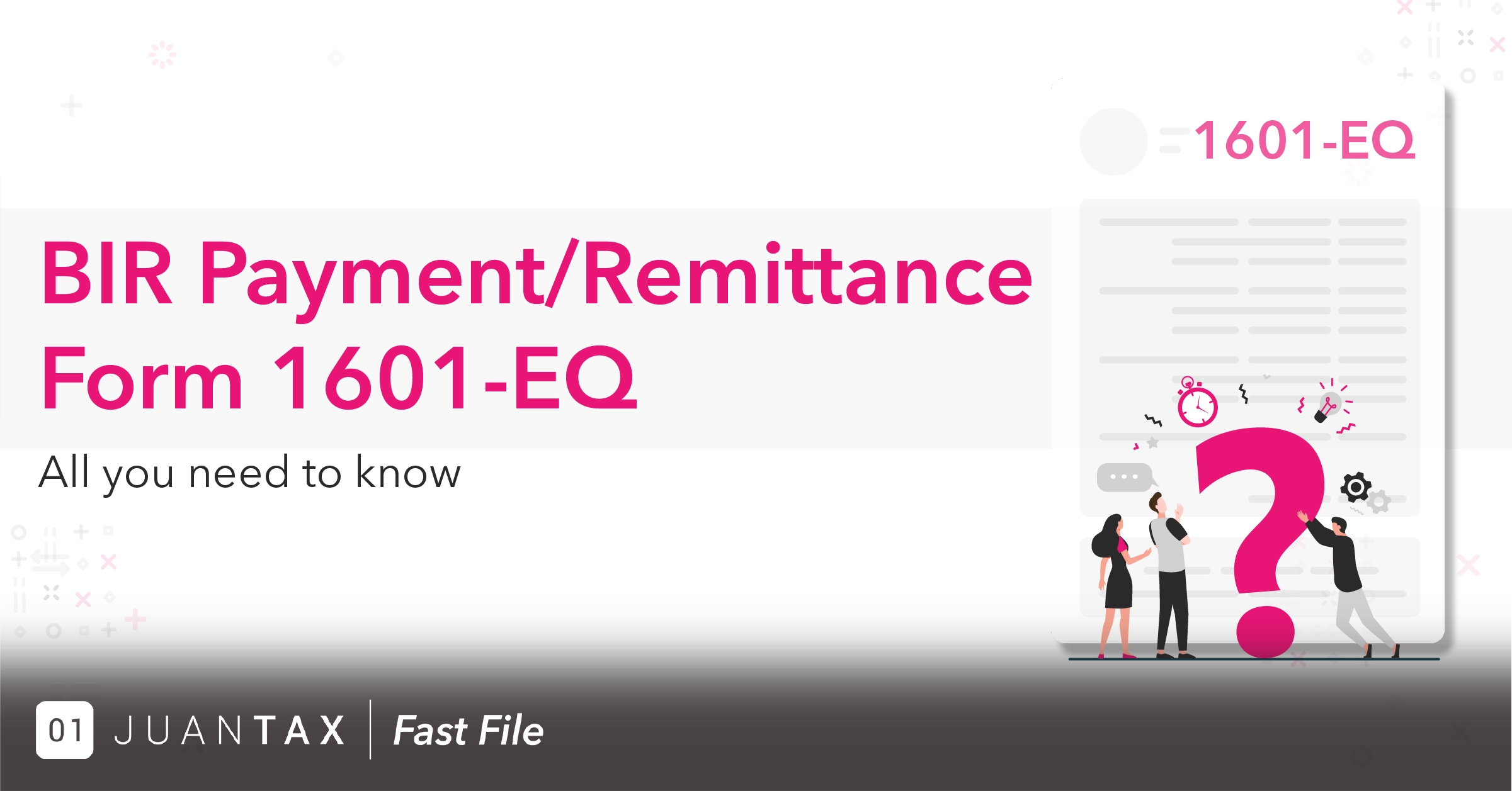 BIR Payment/Remittance Form 1601-EQ