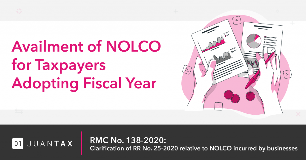 presentation of nolco in financial statements