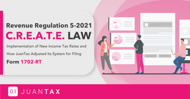 RR 5-2021(1702-RT)-Blog Revenue Regulation 5-2021 C.R.E.A.T.E. Law Form 1702-RT- JuanTax