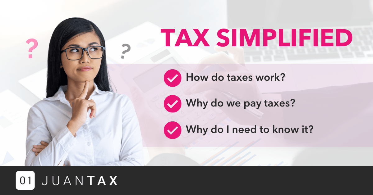 TAX SIMPLIFIED How do taxes work?, Why do we pay taxes? , Why do I need to know it? 