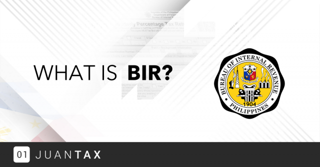 Blog banners What is BIR? - JuanTax